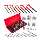 Set pentru reparat filete, M5-M12, 131 bucati, Kraft