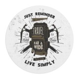 MousePAD Gaming/personal, rotund, pentru pasionatii de calatorii, Travel Style