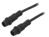 Cablu pentru senzori M12, 4 pini, 250V, 4A - AMPHENOL LTW
