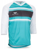 Bluza Bicicleta Fly Ripa Albastru / Albastru Marin / Alb Marimea L FLYMTB 352-0778L