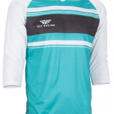 Bluza Bicicleta Fly Ripa Albastru / Albastru Marin / Alb Marimea L FLYMTB 352-0778L