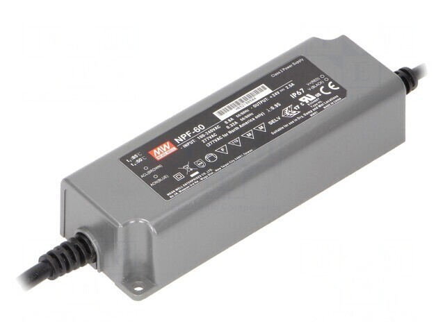 Alimentator LED 60W 42V 1.43A IP67