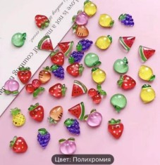 Figurine 3D volumetrice pentru manichiură, set de 50 bucăți D20