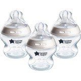 Tommee Tippee Natural Start Anti-Colic biberon auto-sterilizant Slow Flow 0m+ 3x150 ml