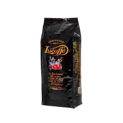 Lucaffe Mr. Exclusive 100% Arabica cafea boabe, 1kg foto