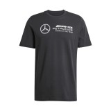 Mercedes AMG Petronas tricou de bărbați Logo black F1 Team 2025 - M