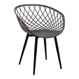 Cumpara ieftin Scaun Ezra, picioare negre, 63x56x82 cm
