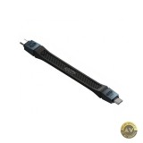 Cablu Date si Incarcare USB-C - USB-C OEM 8K Video 240W 0.13m Negru