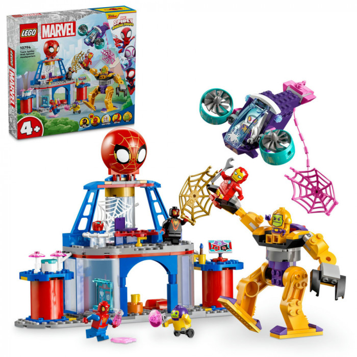 LEGO Echipa lui Spidey in Cartierul General Quality Brand