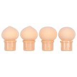 Cumpara ieftin Burete Unghii Ombre Set cu 4 Rezerve pentru Pensula Baby Boomer LUXORISE