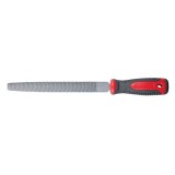Raspila Cu Maner Bimaterial / Semirotunda - 200mm
