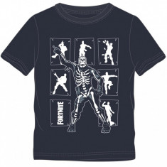 Tricou Fortnite ORIGINAL , Skull Trooper , 11 -14 ani + Bratara CADOU !!