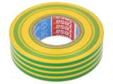 Bandă Electroizolantă Galben-Verde 19mm x 20m