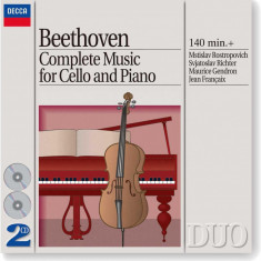 Beethoven - Complete Music for Cello & Piano | Ludwig van Beethoven, Mstislav Rostropovich, Sviatoslav Richter