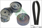 INA 529 0108 10 Set curea transmisie cu caneluri