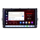 Navigatie Android Lenovo pentru VW, 8+128GB, 4G, CarPlay, DSP, ecran QLED