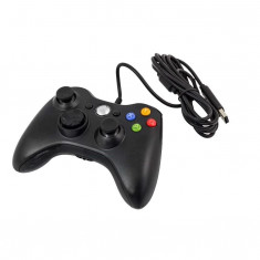 Controller Joystick Maneta Gamepad pt. Xbox 360 PC profesional prin cablu USB foto