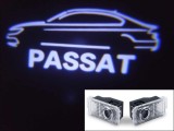 Holograme Logo VW Passat B5 B5.5 (2000-2010) Set 2 Bucati, Compatibil Golf, BMW, Mercedes - Proiectoare Usa