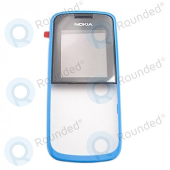 Husa frontala Nokia 109, cadru frontal (inclusiv display LCD) albastru foto