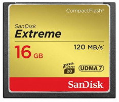 udma SanDisk Extreme 16GB CompactFlash Memory Card UDMA 7 Speed Up To 120MB/s foto