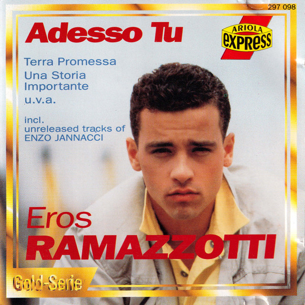 CD Eros Ramazzotti / Enzo Jannacci &ndash; Adesso Tu, original