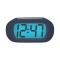 Ceas cu alarma afisaj LCD albastru Quartz 3x AAA