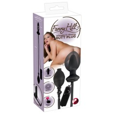 Pompa Anala cu Vibratii You2Toys &raquo;Fanny Hill&laquo; 12 cm - Negru