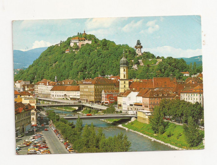 AT6 -Carte Postala-AUSTRIA- Graz, circulata 1985