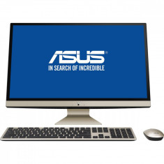 Sistem All in One Asus Vivo V272UAK-BA019D 27 inch FHD Intel Core i7-8550U 8GB DDR4 256GB SSD Intel UHD Graphics Endless Black Gold foto