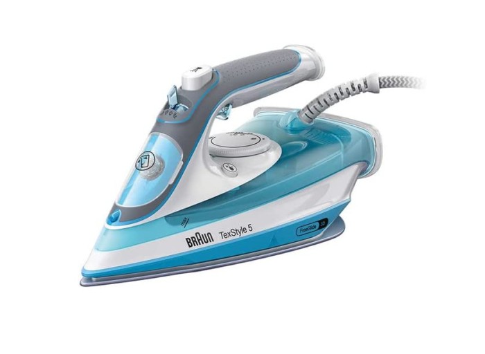 Fier de calcat cu abur Braun Household TexStyle 5 SI 5006 BL, 2600 wati, 180 g min, 330 ml - RESIGILAT