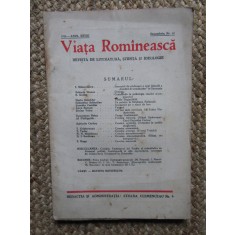 VIATA ROMANEASCA 1936 ANUL XXVIII DECEMBRIE NR 12