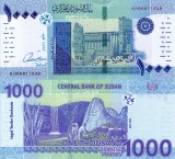 SUDAN 1.000 pounds 2022 UNC!!!