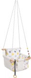 Cumpara ieftin Scaun balansoar pentru copii Selale Ecru 40x32 cm