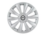 Cumpara ieftin Set 4 capace roti Delta cromat R14 pentru gama auto Fiat