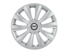 Set 4 capace roti Delta cromat R14 pentru gama auto Fiat