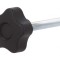 Buton Reglare Negru &Oslash;40mm M8