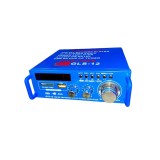 Statie audio GLS cu amplificare 2 x 45 W si functie Karaoke prin Bluetooth