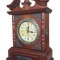 Ceas decorativ din lemn cu sertar &ndash; Design vintage TX-3802