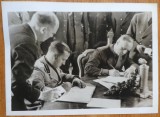 Foto de presa si harta, Ciano si Ribbentrop, Dictatul dela Viena, 26.09.1940