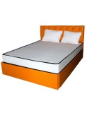 Set Saltea ortopedica, Pegas Comfort Flex 180x200x20cm, fermitate tare, cu spuma poliuretanica, Saltsib plus 2 perne matlasate, microfibra 50x70cm, Din Poliuretan