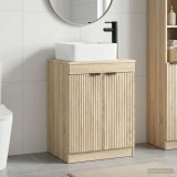 Cumpara ieftin Dulap pentru Chiuveta de Baie Stejar Sonoma 54 x 41 x 100 cm