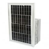 Panou solar 12W 255x355x20mm cu baterie 12V/7Ah Breckner Germany