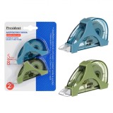 Set Benzi Corectoare, President, Office Plus, 8m x 5mm, 2 Bucăți, Multicolor