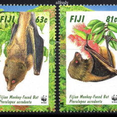 FIJI 1997, Fauna, WWF, serie neuzată, MNH