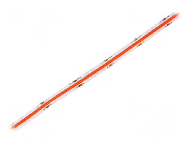 Bandă LED COB roșie 10mm 10W/m IP20 528 CRI 80