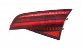 Stop spate lampa Audi A8 (D4/4f), 2015- Model Plus, S8, spate, Dreapta, semnalizare dinamica; partea interioara; LED; rosu-fumuriu, Farba