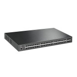 TP-Link TL-SG3452XP switch-uri Gestionate L2+ Gigabit Ethernet (10/100/1000) Power over Ethernet (PoE) Suport 1U Negru