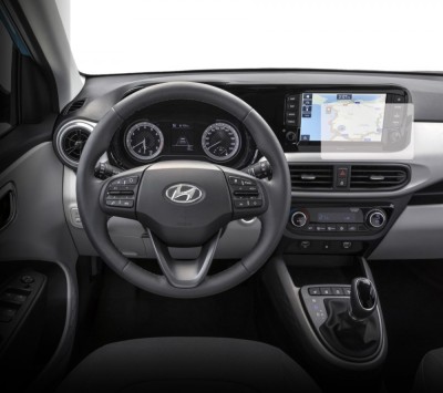 Folie Protectie Navigatie Hyundai i10 2019-2023, Duragon, protectie Display Navigatie, silicon Mat, Anti-zgarieturi, Anti-amprenta, kit instalare foto