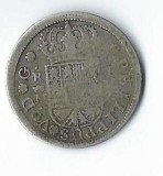 Moneda 1 real 1731-1745 - Spania, 3 g argint 0,833