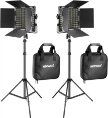 Set 2 lampi profesionale cu LED, Neewer 660 Bi Color, 40W, 3200-5600K